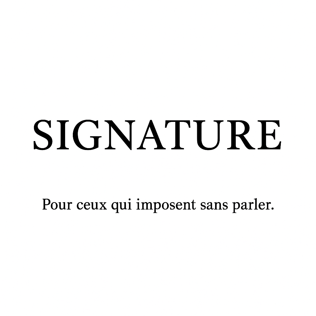 Montre Signature